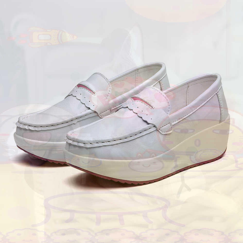 Wholesale Wedding Supply Store - Platform Kış Pembe Spor Ayakkabı Tenis