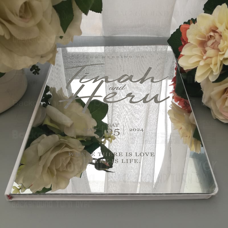 Wedding Ceremony Supply - Kişiye Özel Düğün Misafir Defteri Rustik