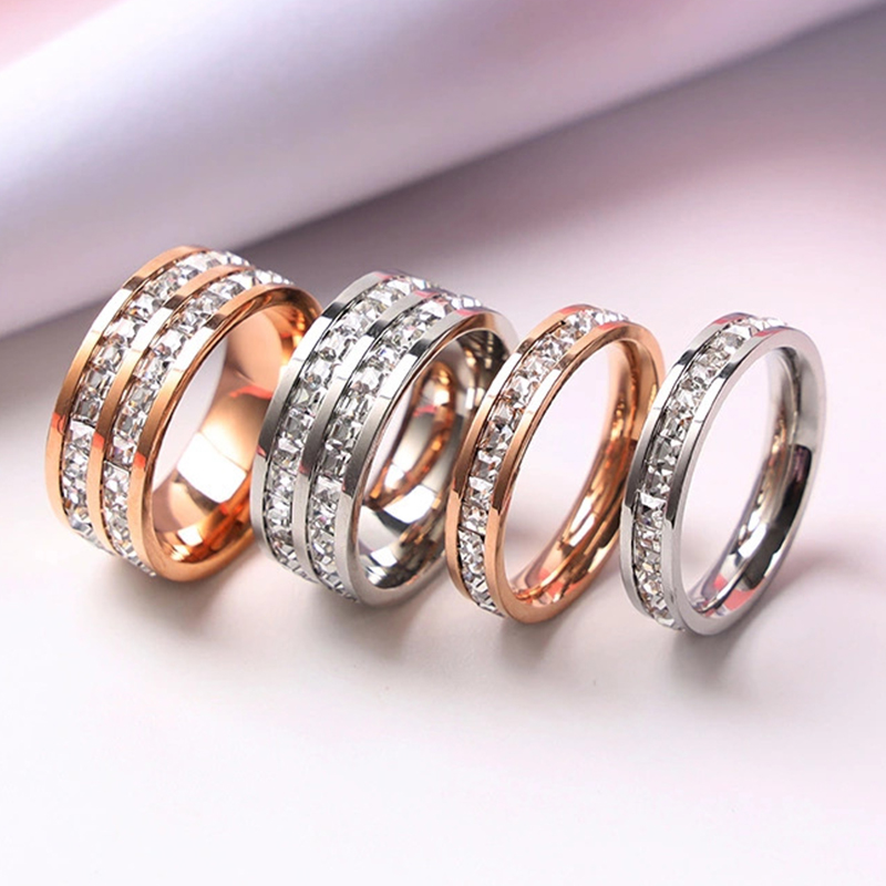 Wedding Z - Lüks Gül Altın Renk Tek, Çift