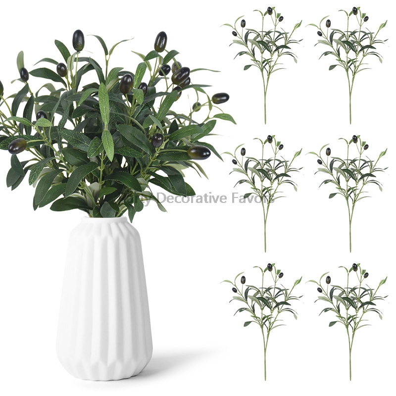 Flower Girl Basket - 1/3/5 adet yapay bitki sahte meyve