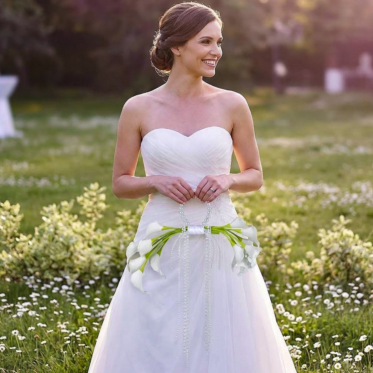 Yannew Yapay Calla Lily Buket, - Wedding Ceremony Supply incelemesi ve fiyatı