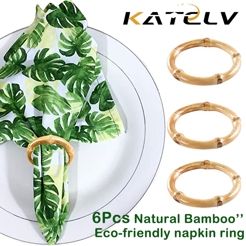 6 adet peçete halkaları Set el - Wedding Ceremony Supply incelemesi ve fiyatı