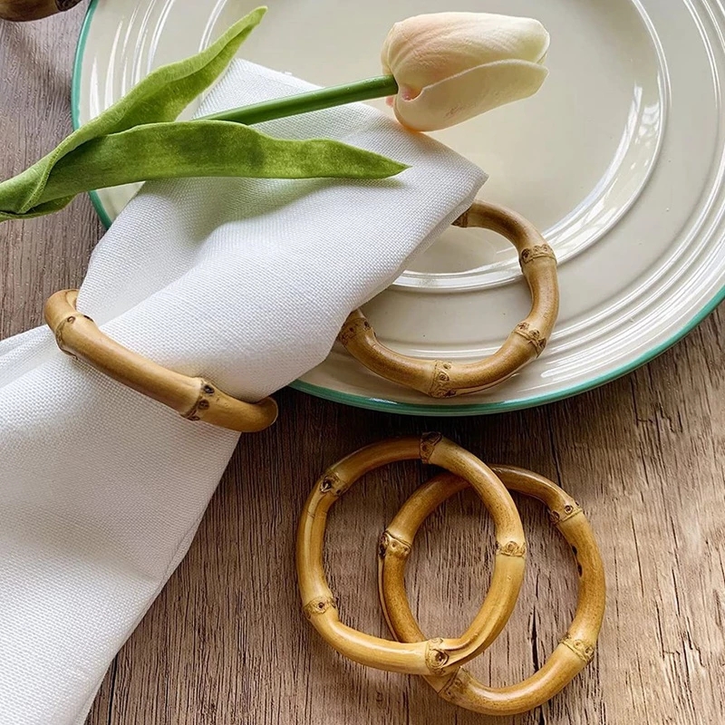 6 adet peçete halkaları Set el - Wedding Ceremony Supply incelemesi ve fiyatı