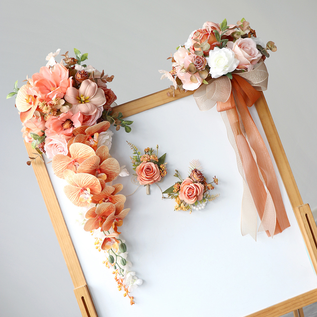 Yannew Pembe Düğün Buketi Kors - Wedding Ceremony Supply incelemesi ve fiyatı