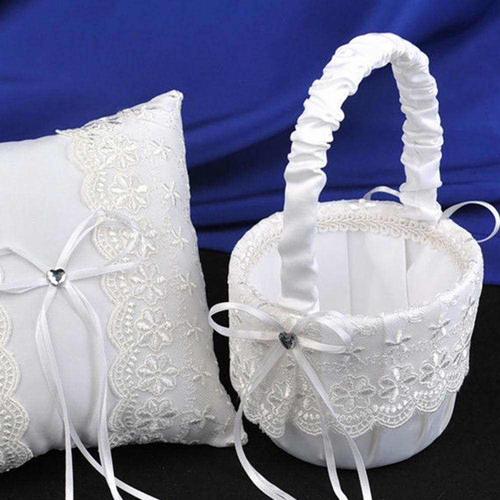 Düğün töreni parti gül çiçek k - Flower Girl Basket incelemesi ve fiyatı