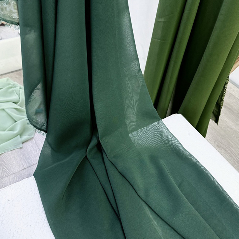 Zeytin avokado yeşil şifon kum - Wedding Backdrop Curtain incelemesi ve fiyatı