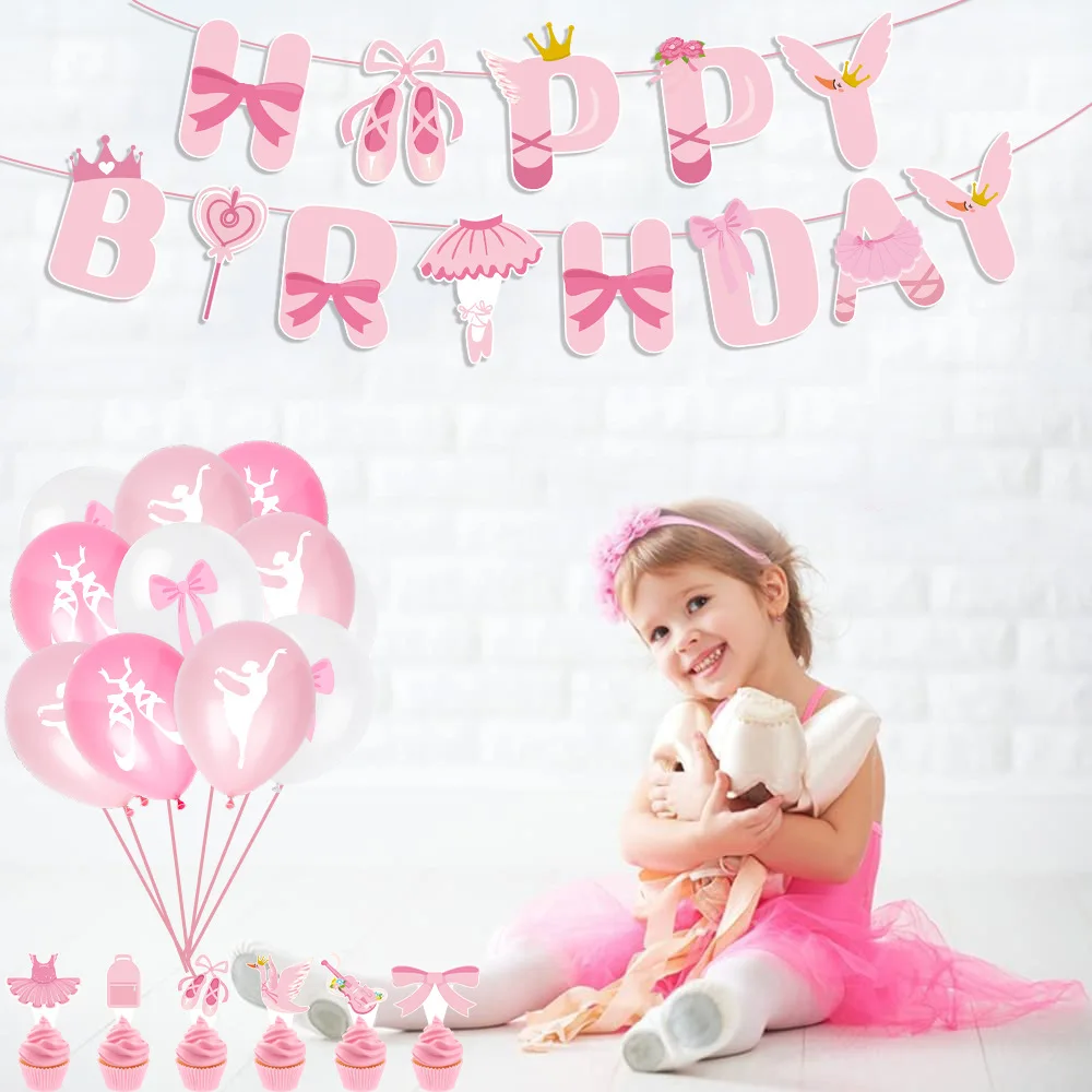 Pembe balerin bale kız mutlu d - Confetti Balloon Set incelemesi ve fiyatı