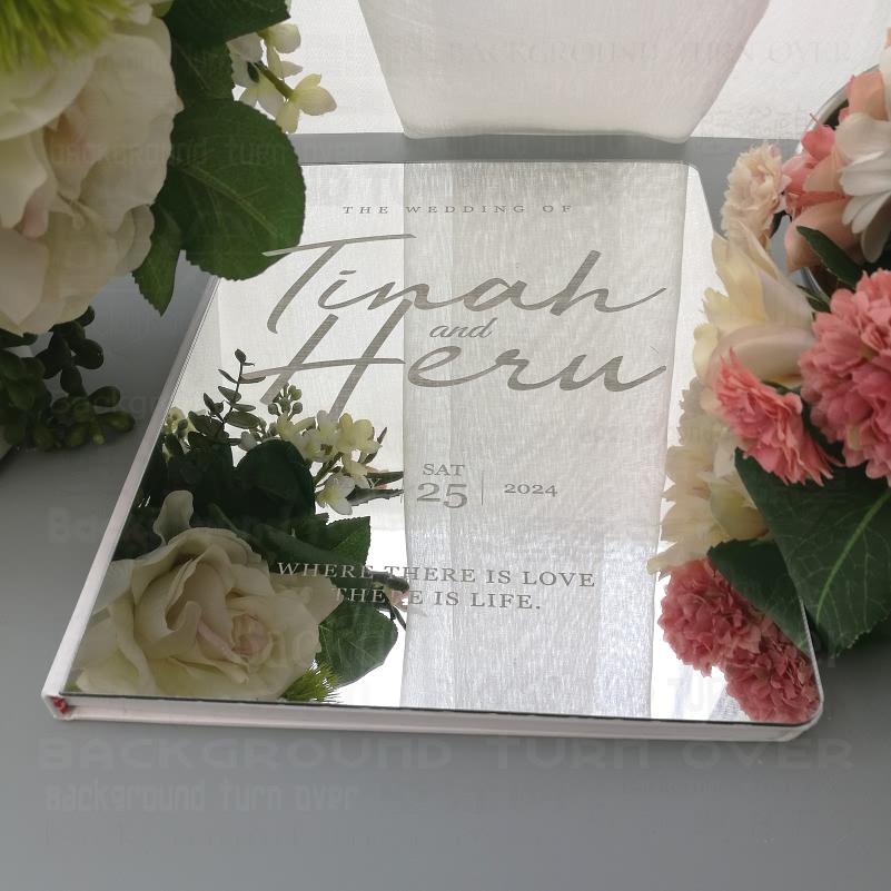 Kişiye Özel Düğün Misafir Deft - Wedding Ceremony Supply incelemesi ve fiyatı