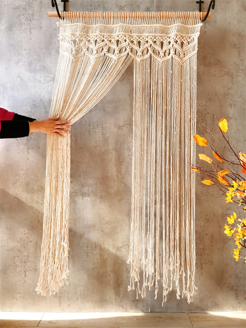 El dokuması Bohemia makrome pa - Wedding Backdrop Curtain incelemesi ve fiyatı