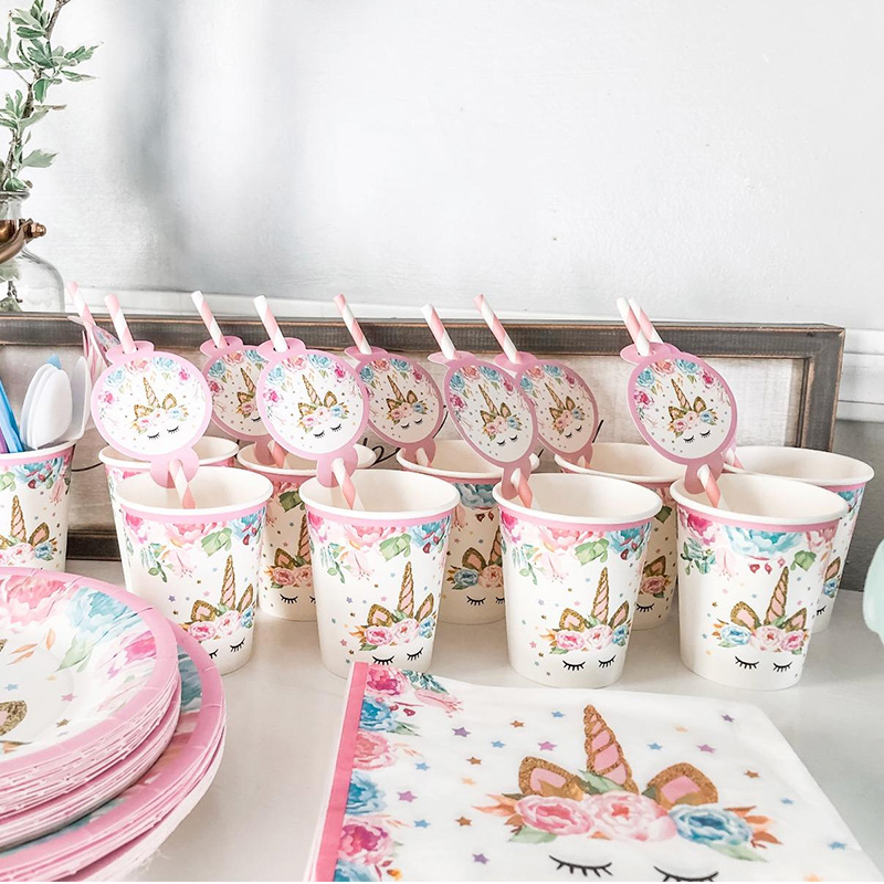Unicorn plaka peçete bardak Un - Confetti Balloon Set incelemesi ve fiyatı