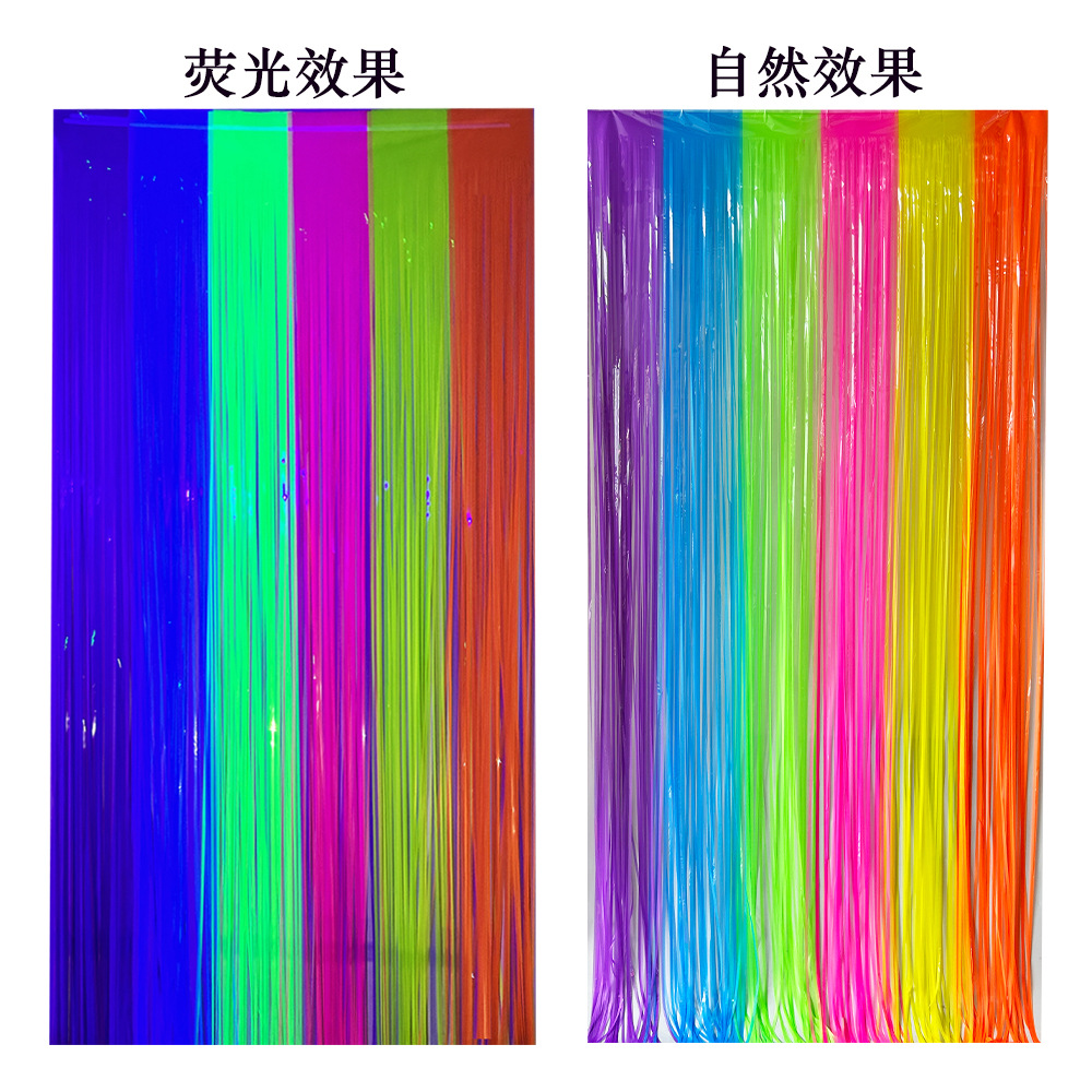 Çok Renkli Karanlıkta Glow Saç - Wedding Backdrop Curtain incelemesi ve fiyatı