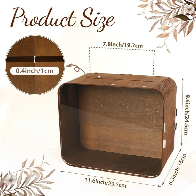 Ahşap Düğün Kart Kutusu Akrili - Wedding Ceremony Supply incelemesi ve fiyatı
