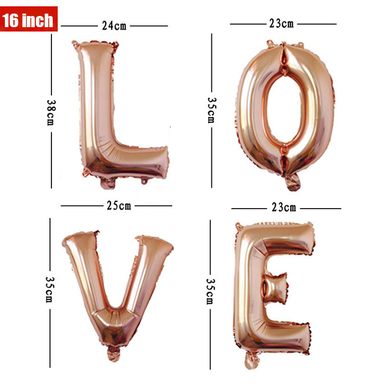16 32 40 Inç Folyo Mektup Balo - Wedding Z incelemesi ve fiyatı
