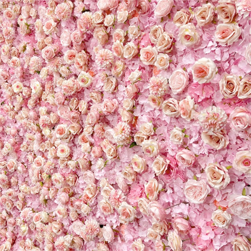 Uflower Pembe Gül Ortanca Kuma - Wedding Backdrop Curtain incelemesi ve fiyatı