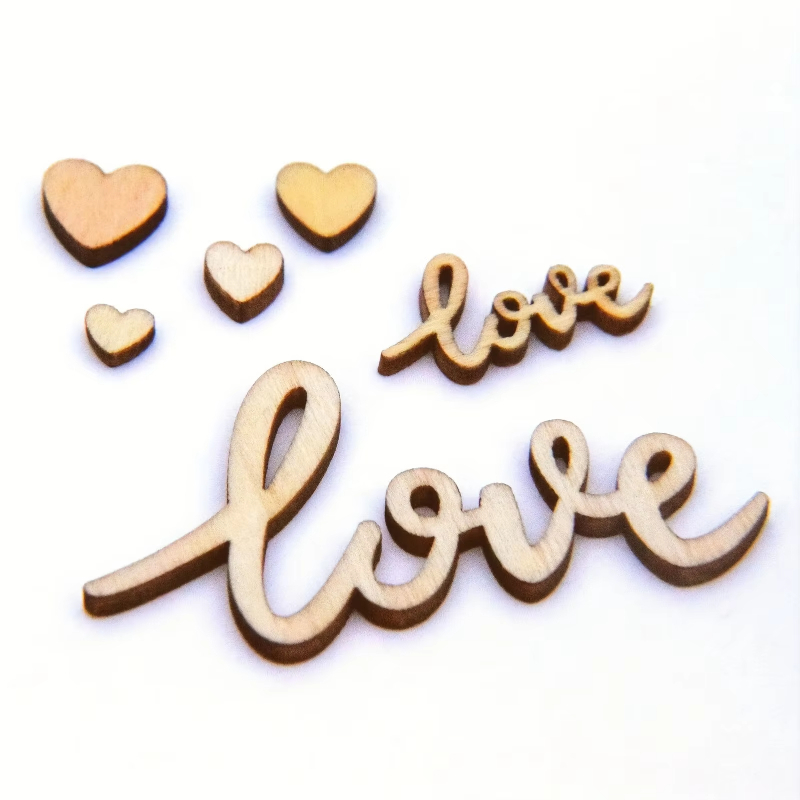 120 adet Ahşap Aşk Konfeti ve  - Wedding Ceremony Supply incelemesi ve fiyatı