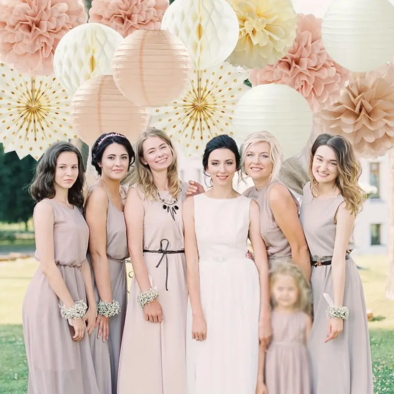 11 Adet Şampanya Altın ve Bej  - Wedding Ceremony Supply incelemesi ve fiyatı
