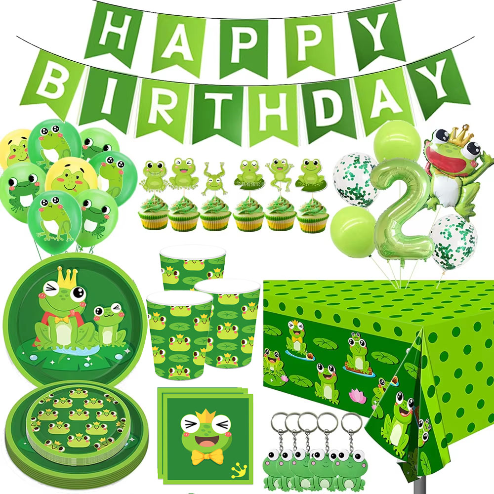 Kurbağa Doğum Günü Partisi Süs - Confetti Balloon Set incelemesi ve fiyatı